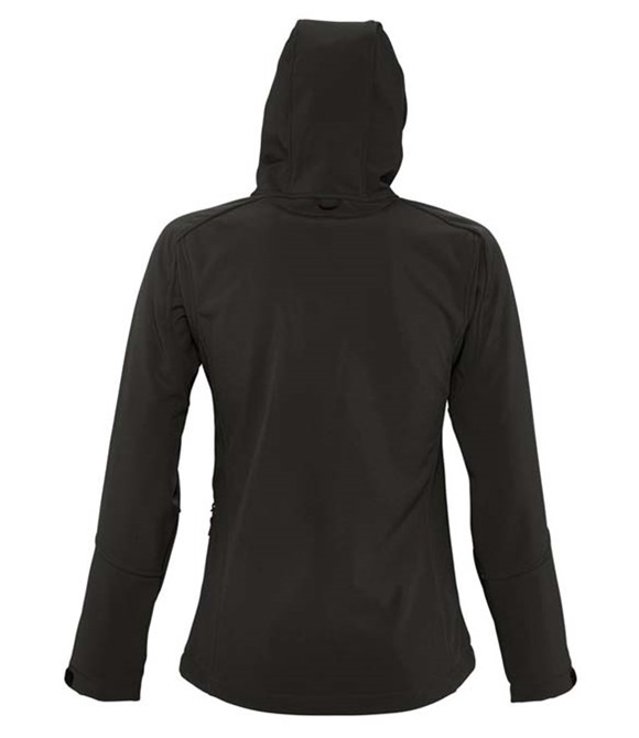 Ladies Replay Hooded Soft Shell Jacket