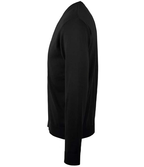 Golden Cotton Acrylic V Neck Cardigan