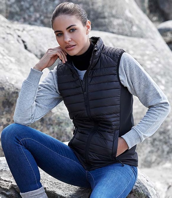 Tee Jays Ladies Crossover Padded Bodywarmer