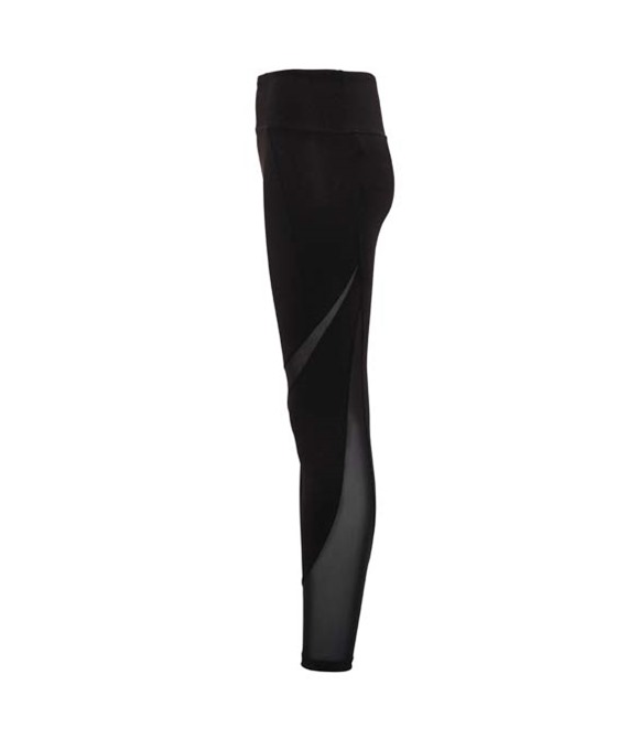 ® TriDri� Women's mesh tech panel leggings full-length