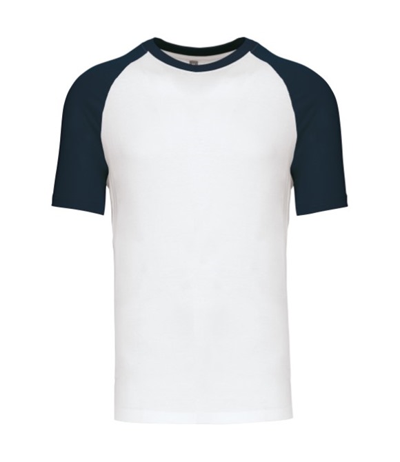 Baseball contrast t-shirt