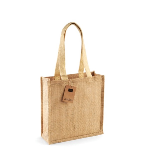 Jute compact tote
