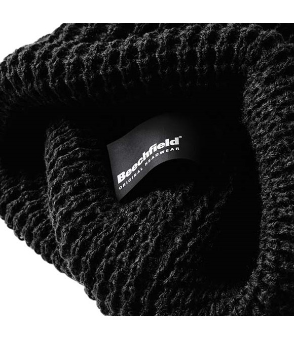 Classic waffle knit beanie