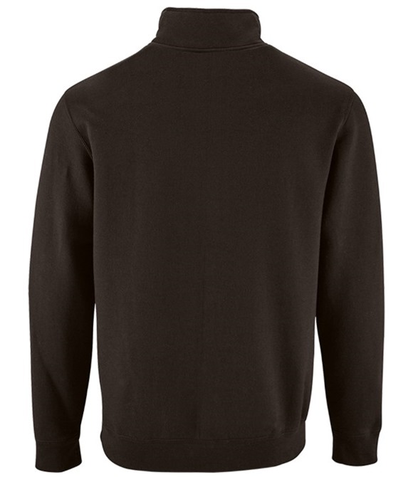 Stan Contrast Zip Neck Sweatshirt