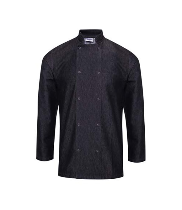 Denim chef's jacket