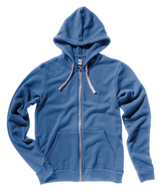 Bella+Canvas Bella Canvas Unisex triblend full zip hoodie