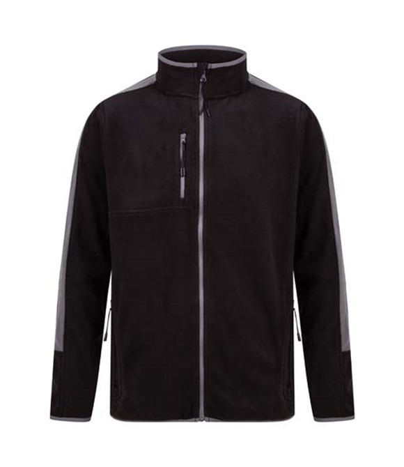 Finden & Hales Unisex microfleece jacket