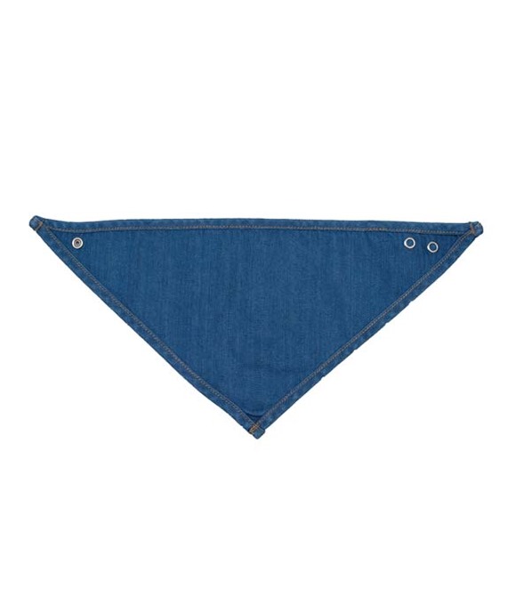 Babybugz Baby Rocks denim bandana bib