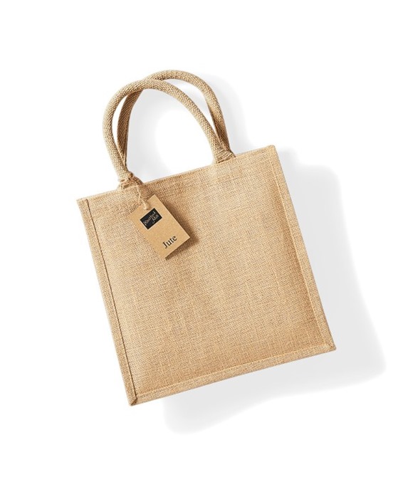 Jute midi tote
