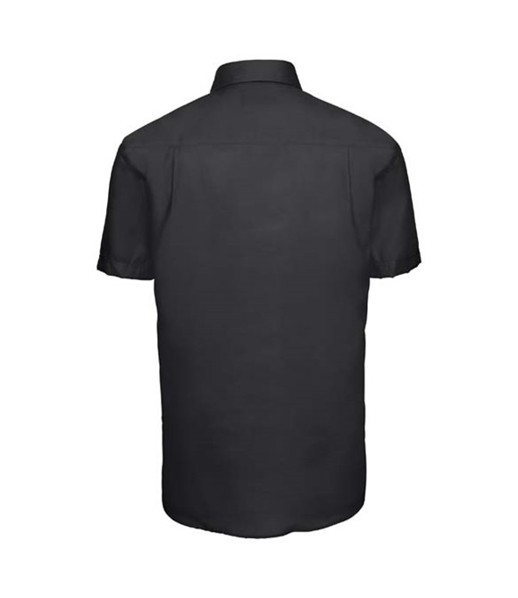 Russell Collection Short sleeve ultimate non-iron shirt