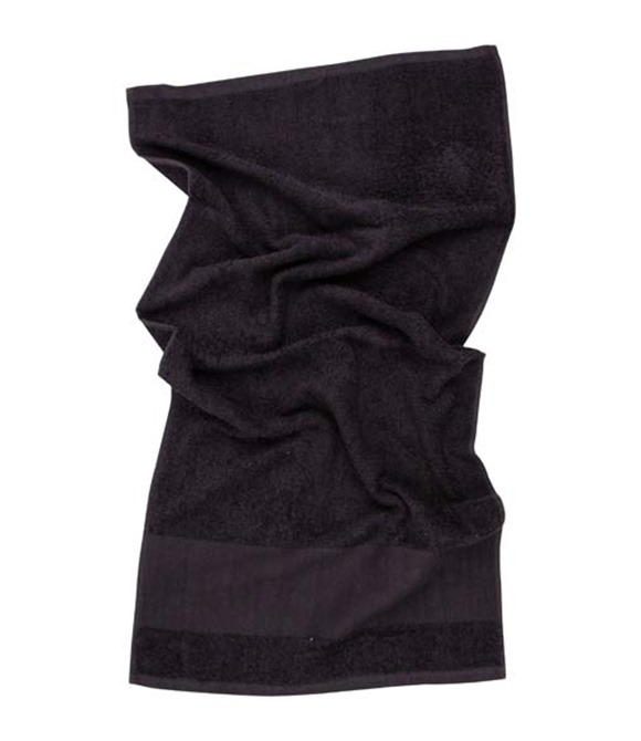 Printable border bath towel