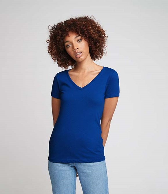 Next Level Apparel Next Level Ladies Ideal V Neck T-Shirt