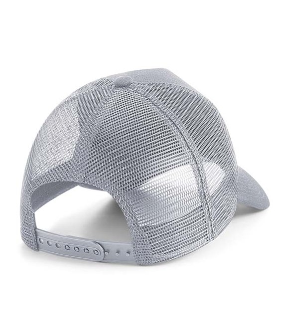 Microknit snapback trucker