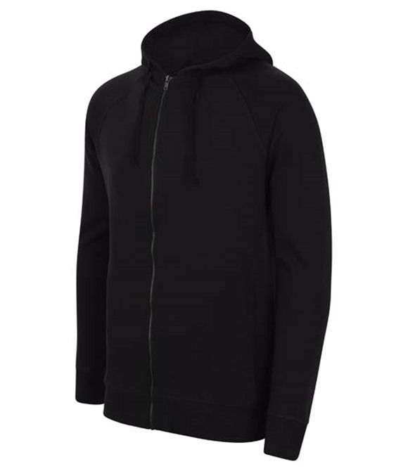 SF Unisex slim-fit zip-through hoodie