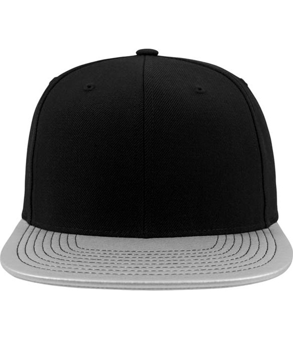 Metallic visor snapback (6089PU)