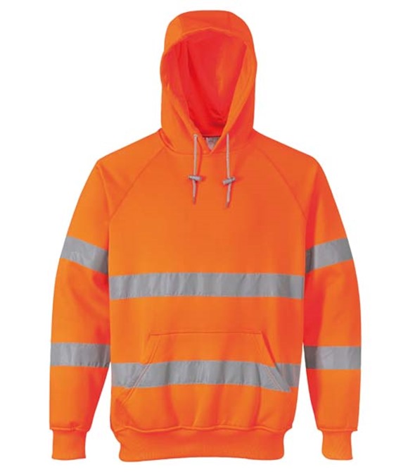 Hi-vis hooded sweatshirt (B304)