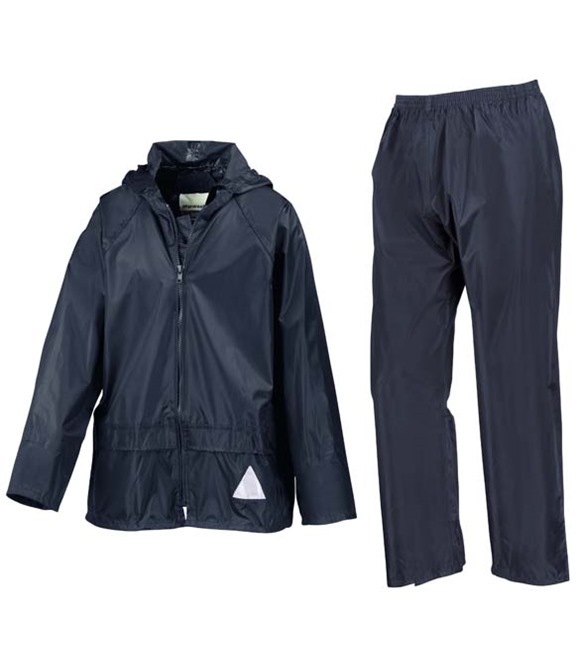 Result Junior waterproof jacket and trouser set