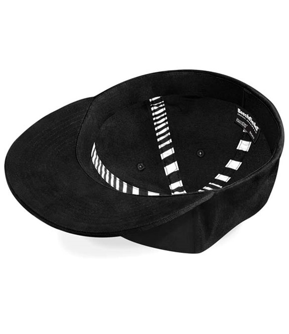 Pro-stretch flat peak cap