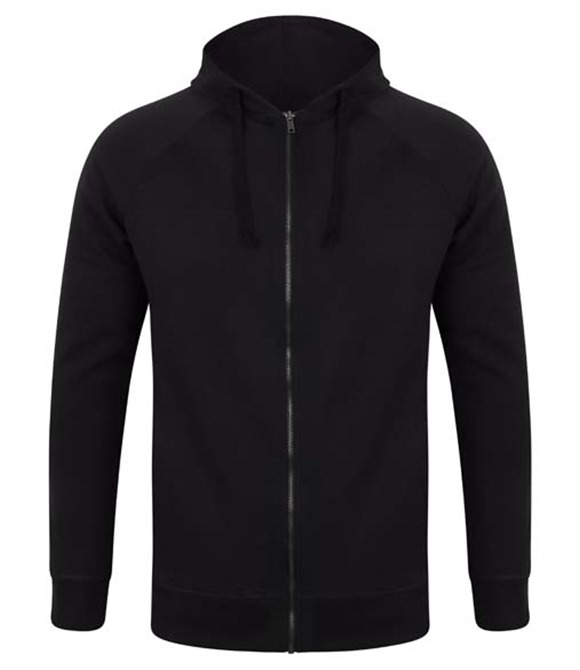 SF Unisex slim-fit zip-through hoodie