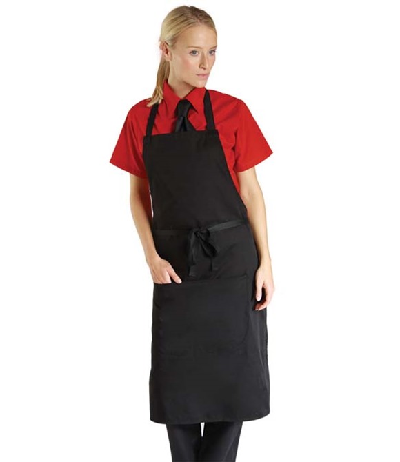 Bib Apron with Pocket