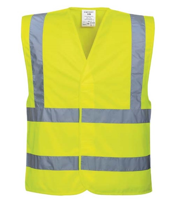 Hi-vis two-band-and-brace vest (C470)
