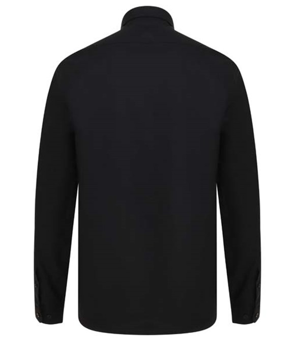 Henbury Modern long sleeve Oxford shirt
