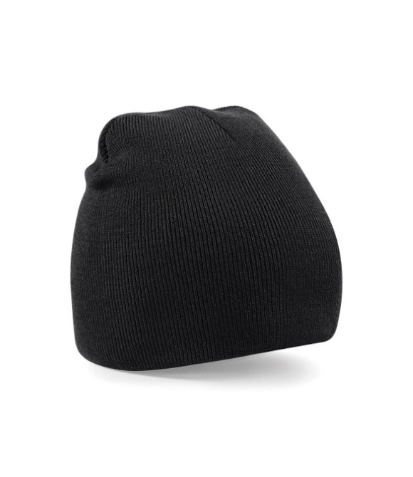Two-tone pull-on beanie