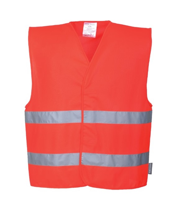 Hi-vis two-band vest (C474)