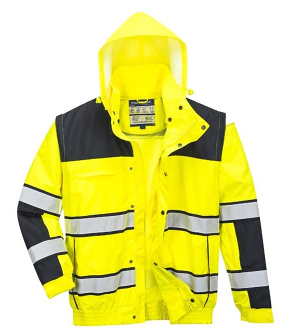 Portwest Hi-vis classic bomber jacket (C466)