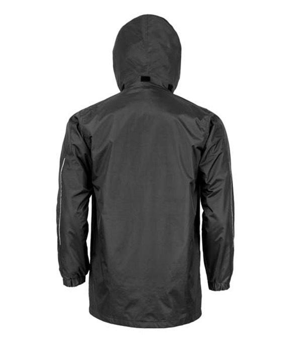 Printable 3-in-1 transit jacket with softshell inner