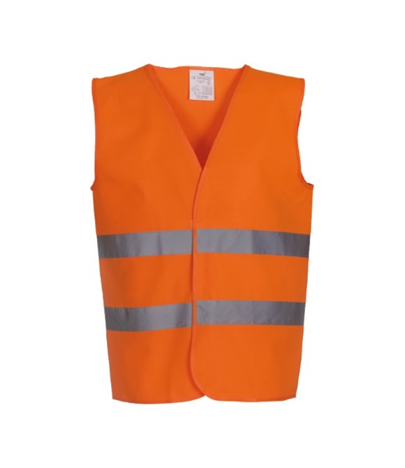 Hi-vis 2-band waistcoat (HVW102)