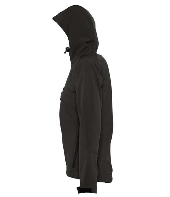 Ladies Replay Hooded Soft Shell Jacket