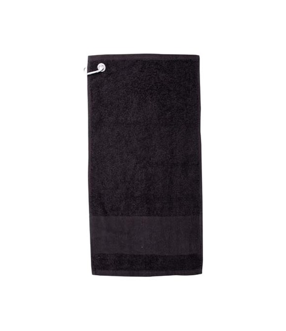 Printable border golf towel