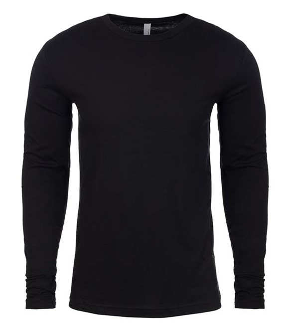  Next Level Cotton Long Sleeve Crew Neck T-Shirt