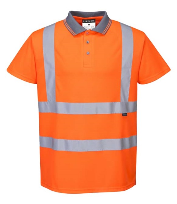 Portwest Hi-vis polo shirt (S477/RT22)