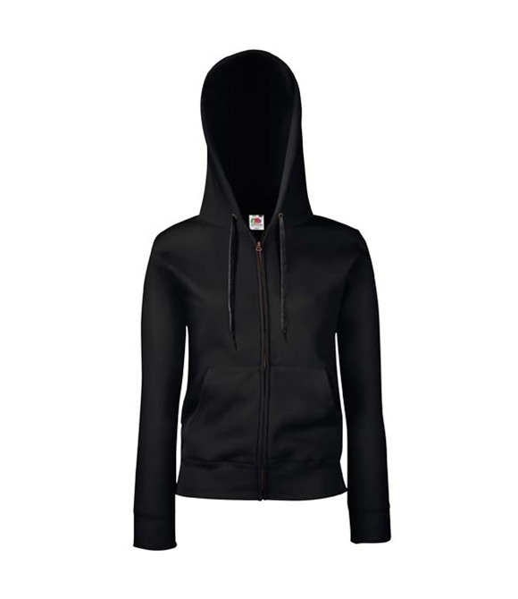 Fruit of the Loom Women's premium 70/30 hooded sweatshirt jacket