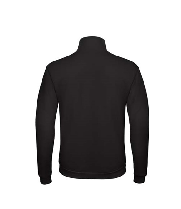 B&C Collection Mens ID.206 50/50 Plain Zip Up Sweatshirt Top With Fleece Lining