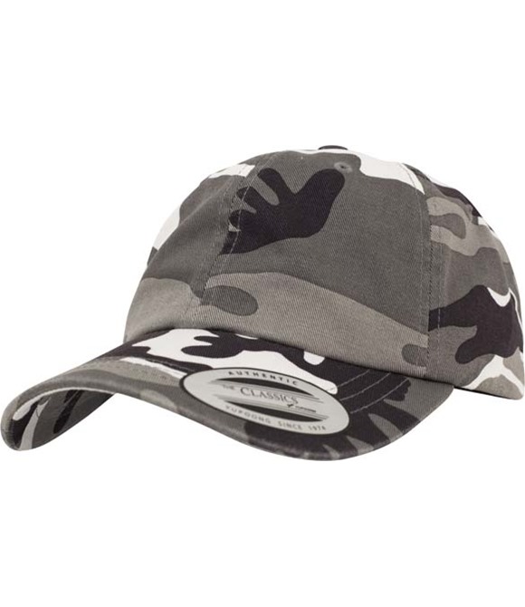 Flexfit by Yupoong Low-profile camo washed cap (6245CW)