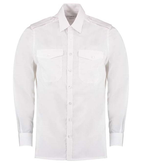 Kustom Kit Pilot shirt long sleeved