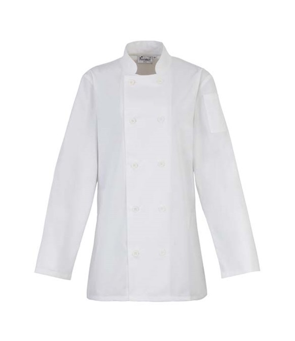 Premier Women's long sleeve chef's jacket