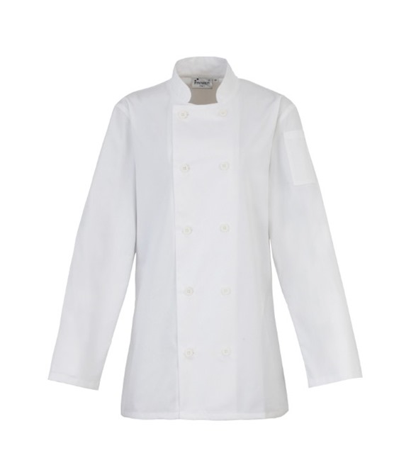 Women's long sleeve chef's jacket