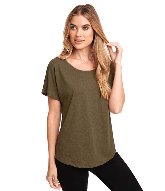 Next Level Apparel Next Level Ladies Tri-Blend Dolman T-Shirt