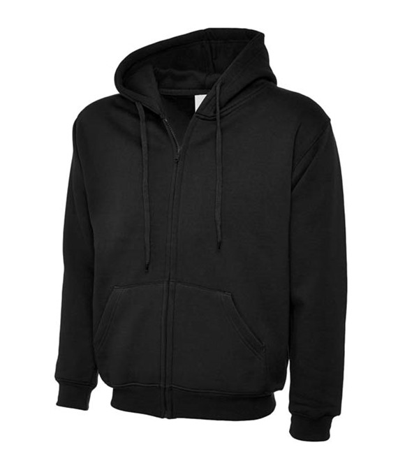 Uneek Adults Classic Full Zip Hooded Sweatshirt