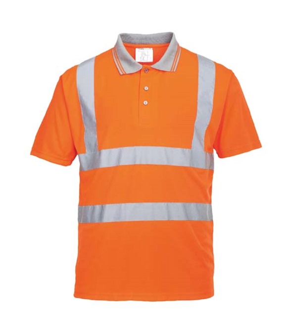 Portwest Hi-vis polo shirt (S477/RT22)