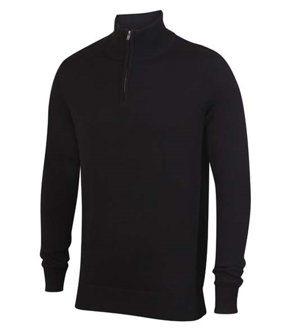 Henbury ¼ zip jumper