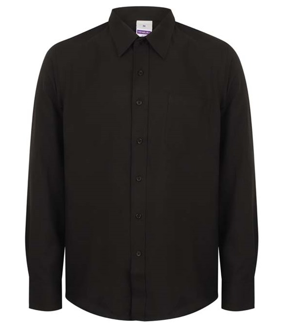 Henbury Wicking antibacterial long sleeve shirt