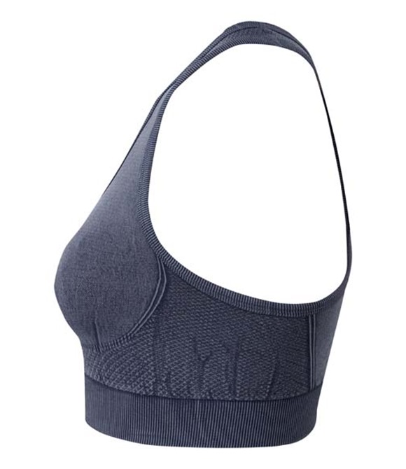 ® TriDri� seamless '3D fit' multi-sport denim look bra