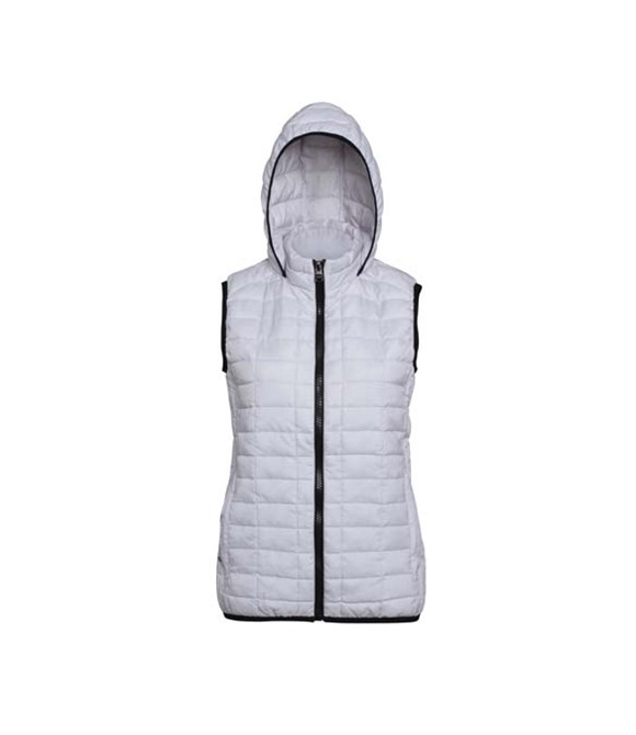 2786 Women's honeycomb hooded gilet