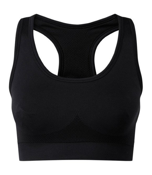 ® TriDri� seamless '3D fit' multi-sport sculpt solid colour bra