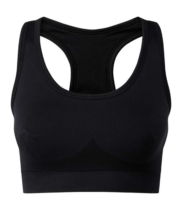 TriDri® TriDri� seamless '3D fit' multi-sport sculpt solid colour bra